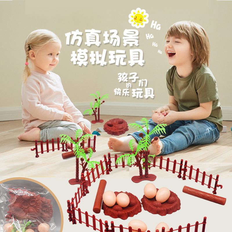 Mô hình chuồng trại kết hợp các bộ mô hình mini