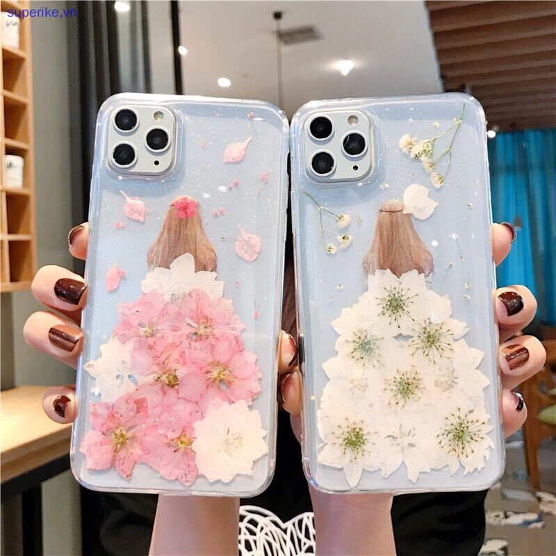 Ốp điện thoại họa tiết hoa nhiều mẫu mã cho iPhone 12 11 Pro Max SE2020 7 8 Plus X XR XS MAX 12PRO | BigBuy360 - bigbuy360.vn