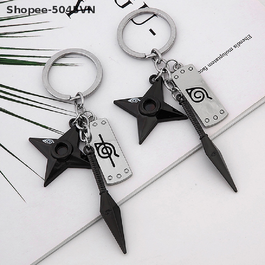 Móc khóa phụ kiện của nhân vật Anime Kunai Shuriken Ninja