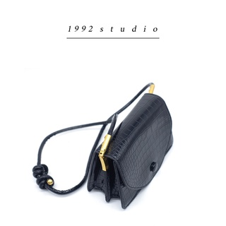 Túi xách nữ/ 1992 s t u d i o/ sami bag / màu đen kẹp nách đeo chéo tuy chỉnh