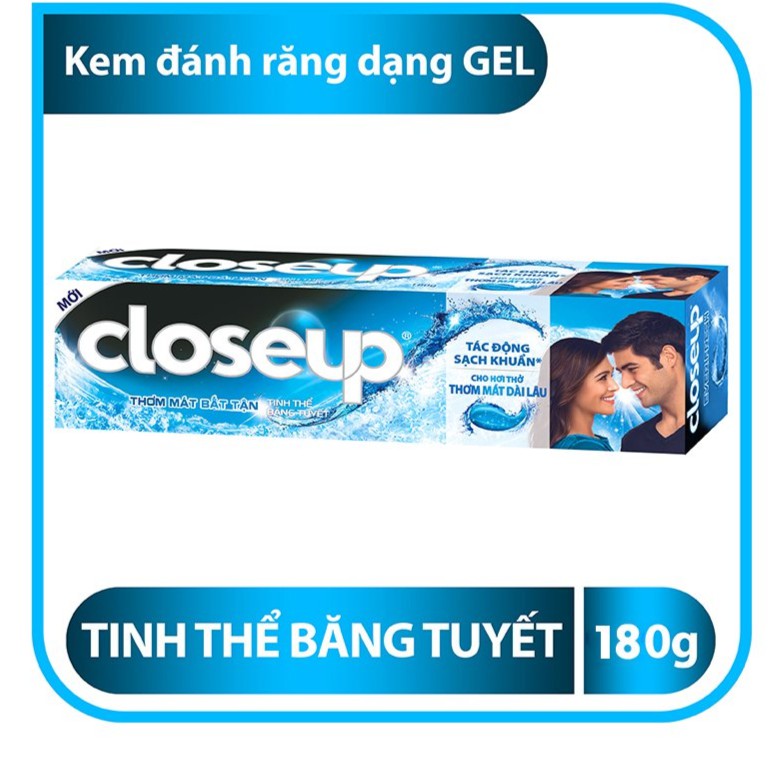 Kem đánh răng dạng gel Closeup 180g
