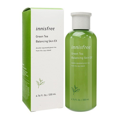 Nước Hoa Hồng Innisfree Trà Xanh Green Tea Balancing Skin EX 200ml