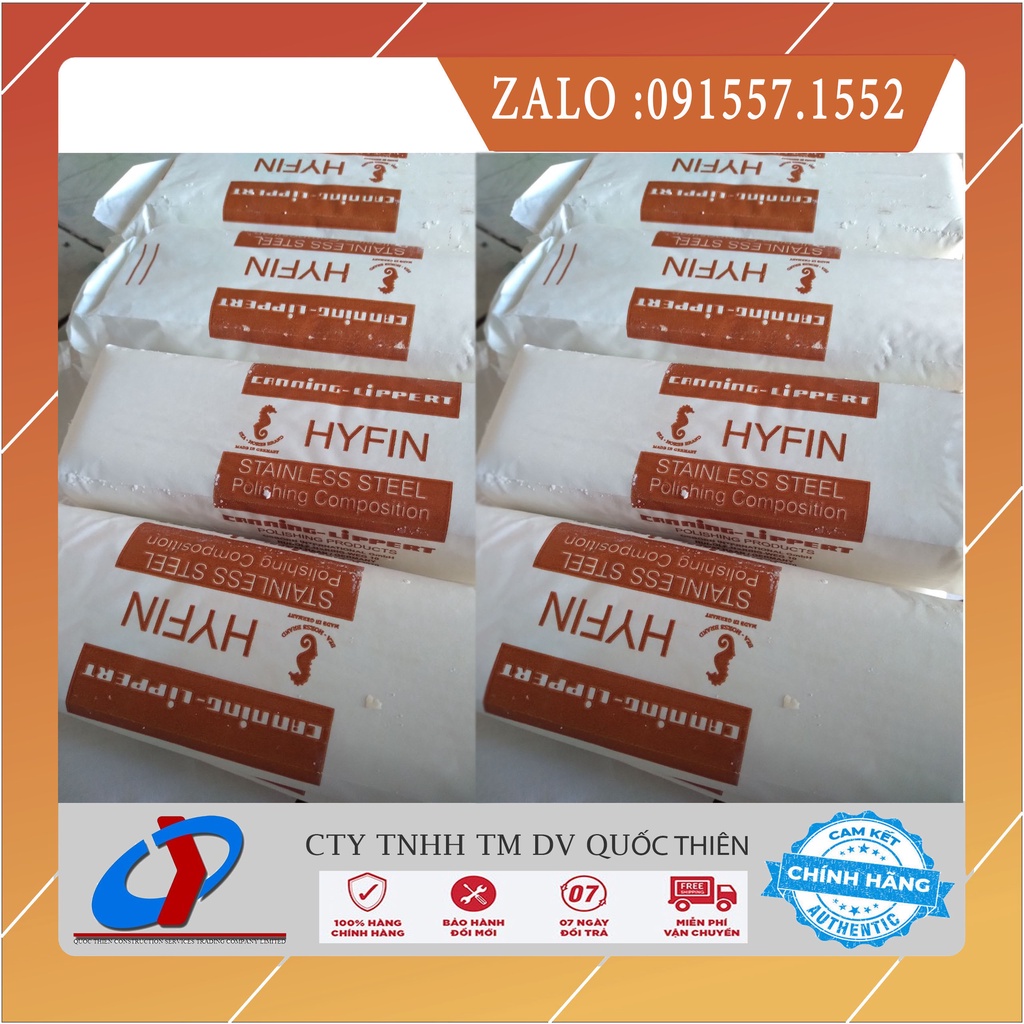 Sáp đánh bóng kim loại 500g HYFIN - con cá ngựa