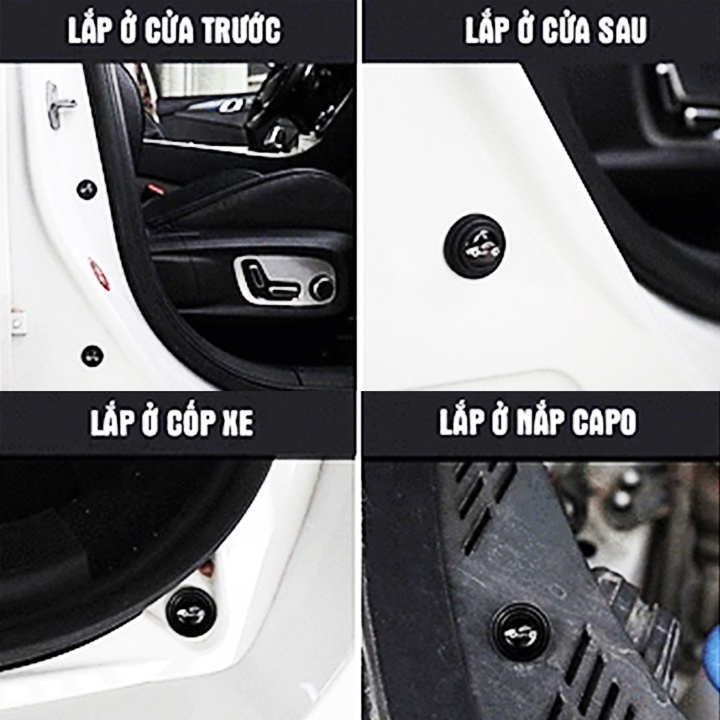 Nút giảm chấn, giảm lực đóng cửa ô tô