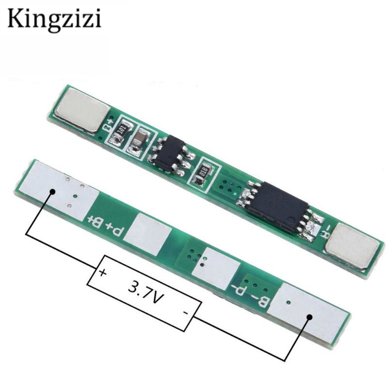 Bo mạch bảo vệ Li-ion BMS PCM 1S 3.7V 3A cho pin lithium ion li 18650