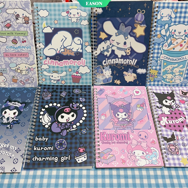 SANRIO Sổ Tay Ghi Chú Họa Tiết Hoạt Hình Dễ Thương