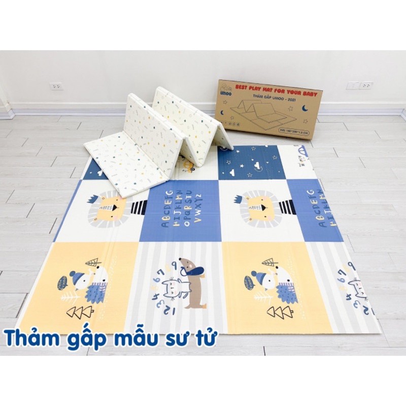 Thảm xốp XPE chính hãng Umoo (độ dày 15mm)