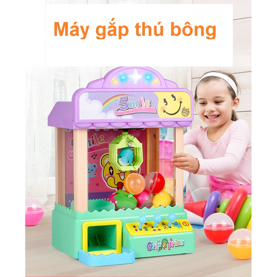 Máy gắp thú bống cao cấp - Đồ chơi trẻ em vui nhộn (mẫu 2020)