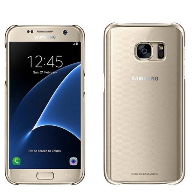 Ốp lưng Clear cover cho Samsung S7 Edge