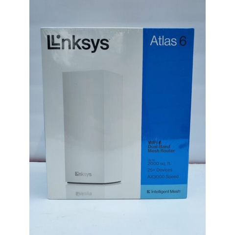 Bộ Phát WiFi LINKSYS Atlas 6 Dual-Band Mesh WiFi 6 System MX2001 / MX2002 / MX2003, chuẩn Wifi AX, tốc độ 3000Mbps