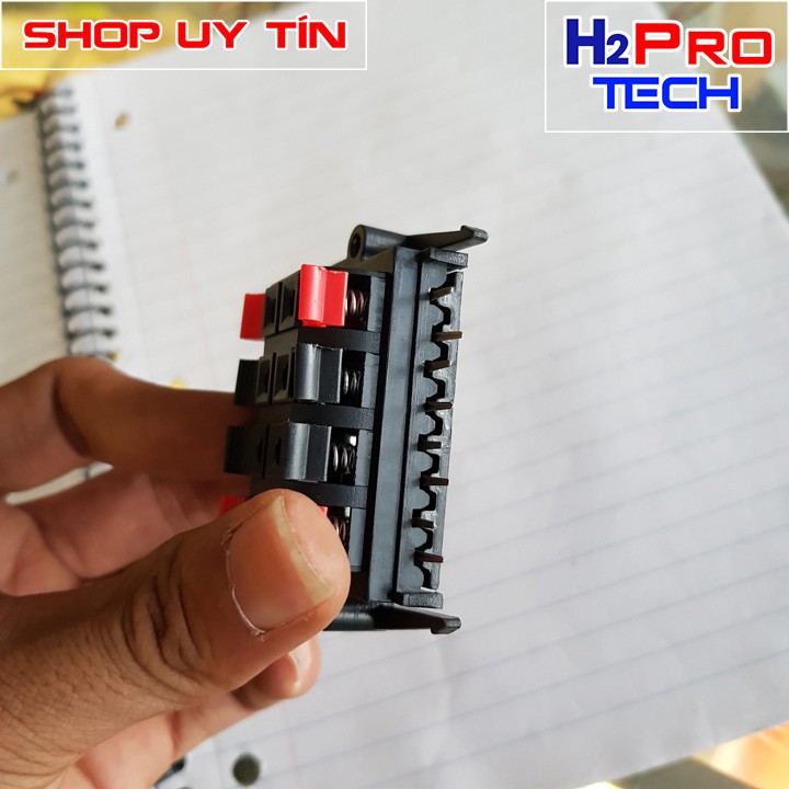 Trạm loa amply 8 chân H2pro cao cấp-đa dạng mẫu mã kích thước (1 chiếc), Cầu loa 8 cổng cho amply, loa thùng