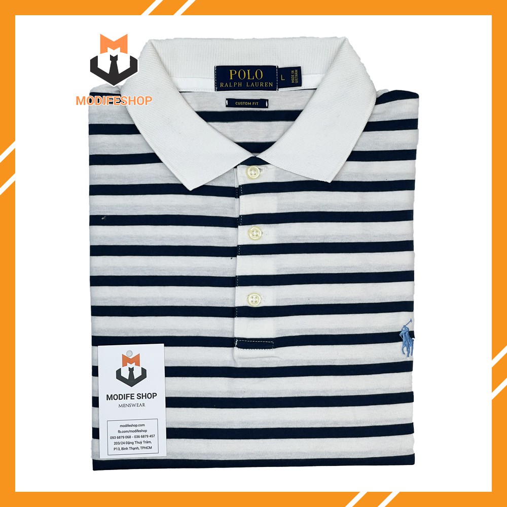 Áo polo Ralph Lauren Áo thun có cổ chất liệu thun cotton pima - Modife Shop