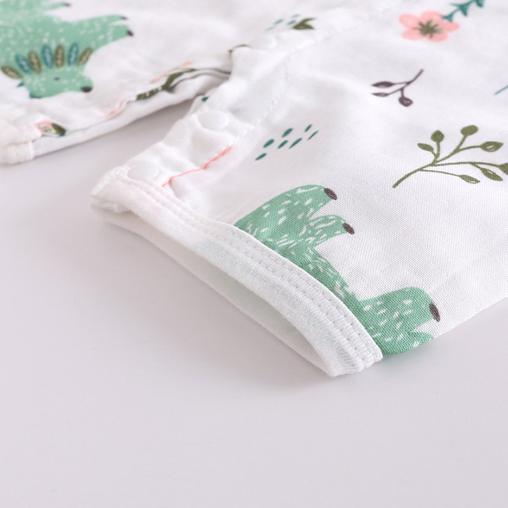 Body yukata Body dài tay vải xô cho bé trai bé gái Hàng Quảng châu xuất Nhật SL07
