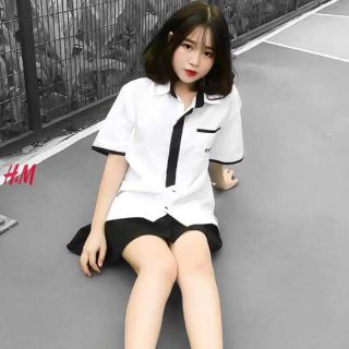 Sơ mi chữ hàn siêu đẹp