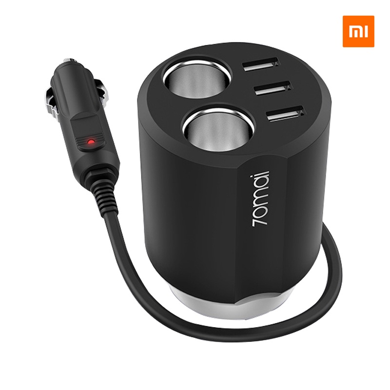 Bộ chia tẩu sạc Xiaomi Kèm 3 Cổng USB Cho xe hơi , Xiaomi 70Mai Midrive CC03