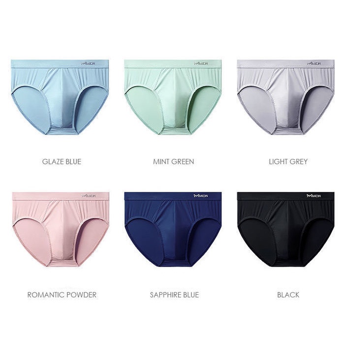Hộp 3 quần sịp nam Miiow kháng mùi kháng khuẩn thun lạnh tam giác siêu mỏng boxer chun đúc Nidoshop