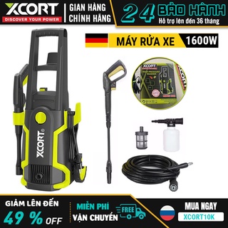 Máy rửa xe - máy rửa xe áp lực cao 1600w kèm phụ kiện