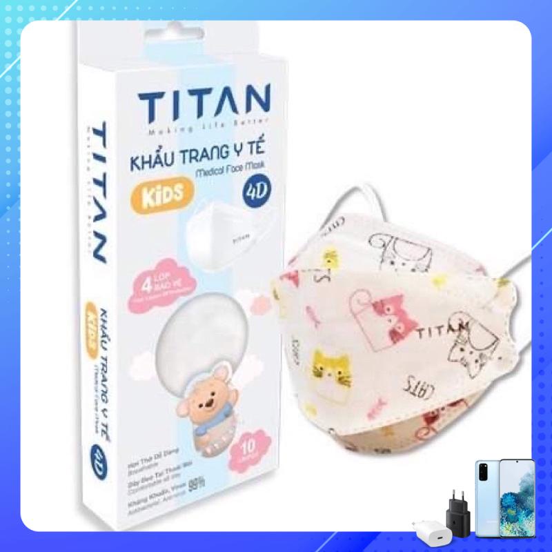 Khẩu trang trẻ em, khẩu trang em bé, KF94 KIDS , 4 lớp kháng khuẩn