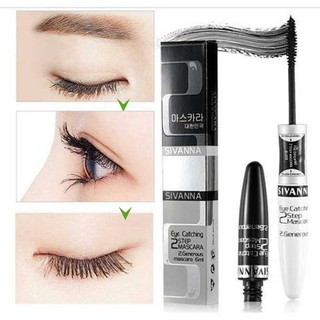 MASCARA DÀI MI 300% “2 ĐẦU SIVANNA EYE CATCHING 2 STEP”