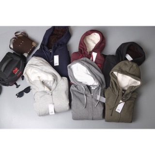Áo khoác nỉ lót lông Uniqlo vnxk siêu chất