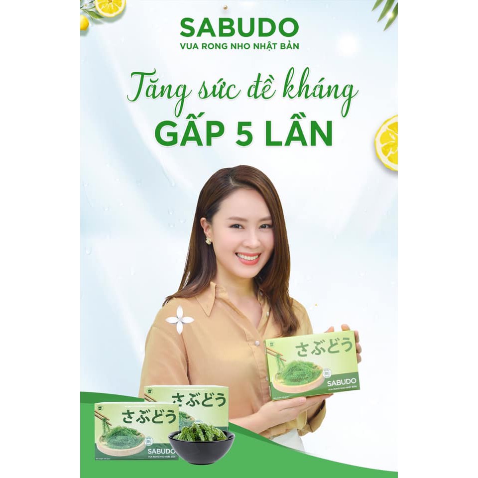Rong nho Sabudo tách nước chính hãng ( 1 hộp 12 gói nhỏ ) | BigBuy360 - bigbuy360.vn