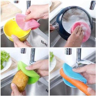 [GIÁ SỈ] Miếng rửa chén bát silicon