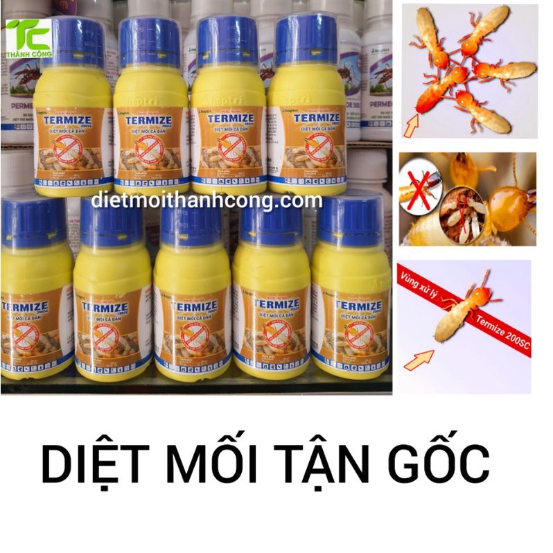 Thuốc diệt mối Termize 200sc chai 50ml không mùi sản xuất Malaysia
