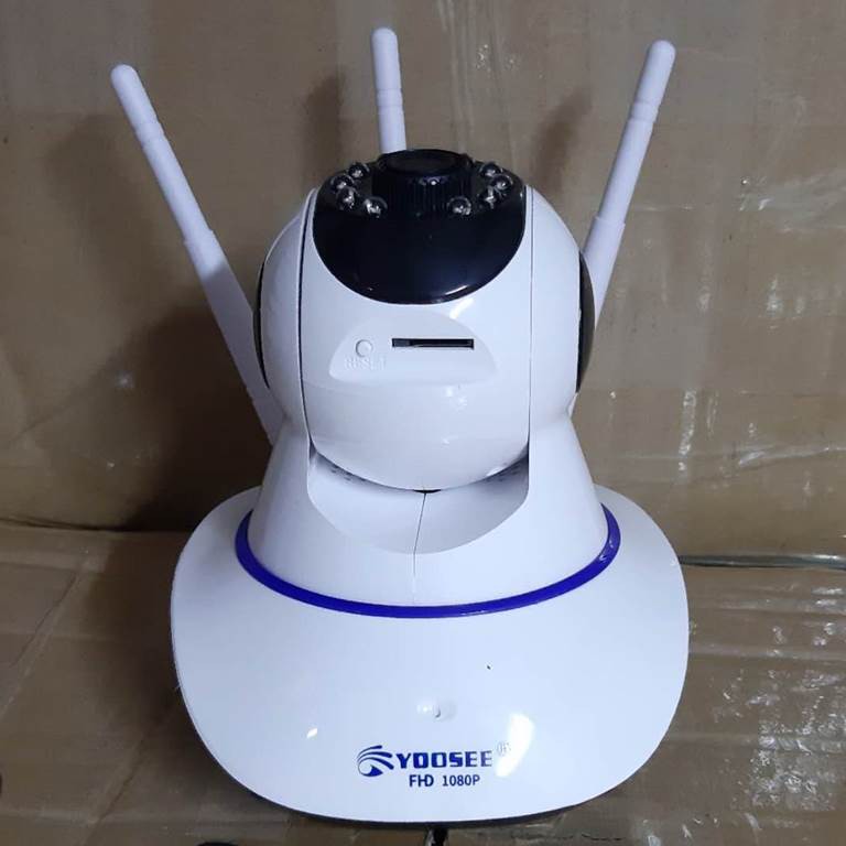 (tặng thẻ nhớ 32gb) Camera ip wifi app yoosee 3 râu 1080P khe thẻ nhớ trên đầu - quan sát trong nhà (bảo hành 12 tháng) | BigBuy360 - bigbuy360.vn