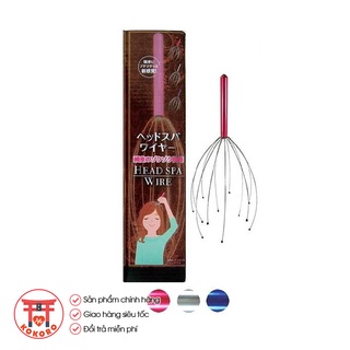 Cây massage đầu Seiwapro Nhật Bản giúp tăng cường lưu thông máu dưới da đầu, tạo cảm giác thoải mái, dễ chịu