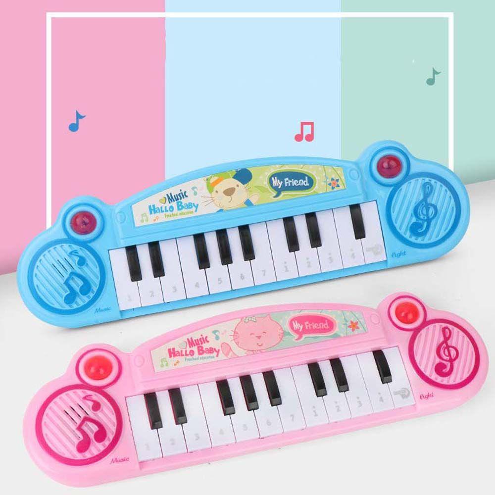 1 Đồ Chơi Nhạc Cụ Piano Mini Cổ Điển Montessori Giải Trí Cho Bé