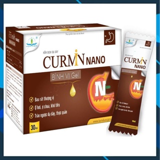 Curmin Nano Bình Vị Gel - Hỗ trợ diều trị dạ dày, tá tràng, đại tràng