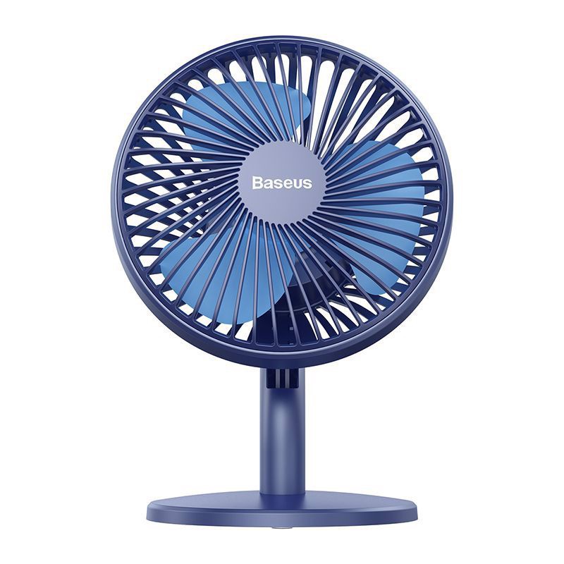 Quạt mini để bàn Baseus Ocean Fan Pin sạc 2000mAh, 3 mức tốc độ gió, thích hợp để trên bàn làm việc và phòng điều hòa