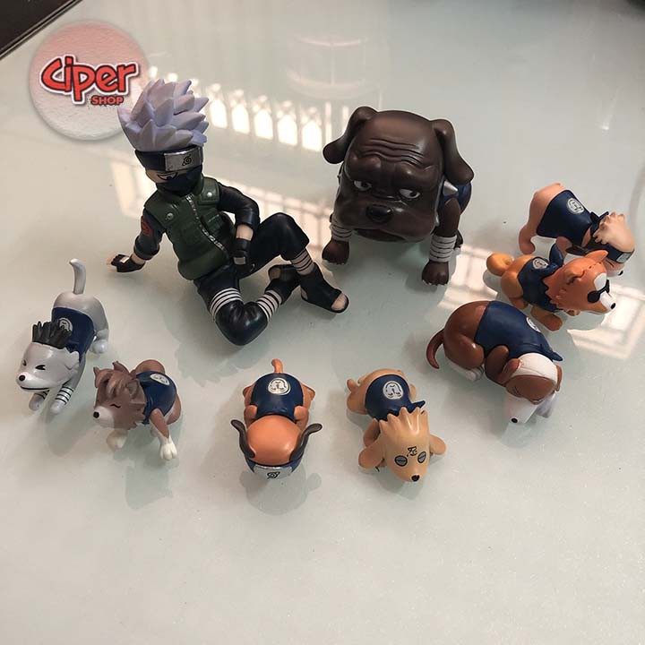 Mô hình Kakashi và những người bạn - Mô hình naruto