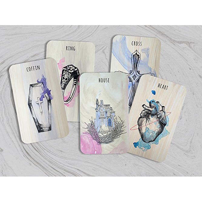 Bộ bài Scying Ink Lenormand size gốc