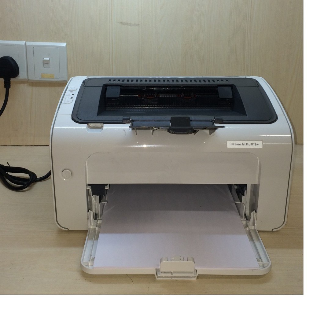 [Mã 267ELSALE hoàn 7% đơn 300K] Máy in HP LaserJet Pro M12W ( in wiffi )