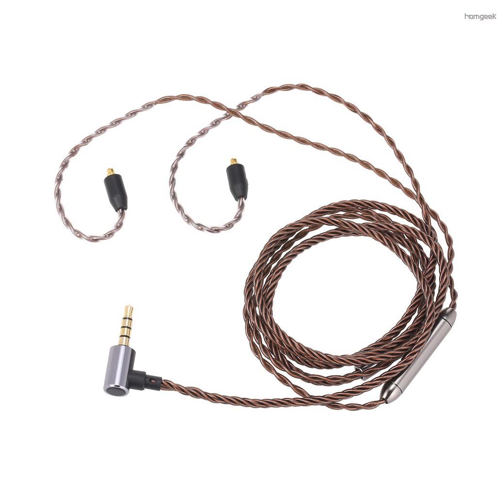 SHURE Dây Cáp Tai Nghe Mmcx 3.5mm Có Mic Cho Máy Chơi Game Shure Se215 / Se315 / Se425 / Se535 / Se846