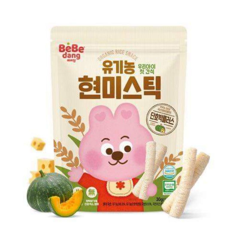 Bánh gạo ăn dặm Bebedang cho bé từ 6m+