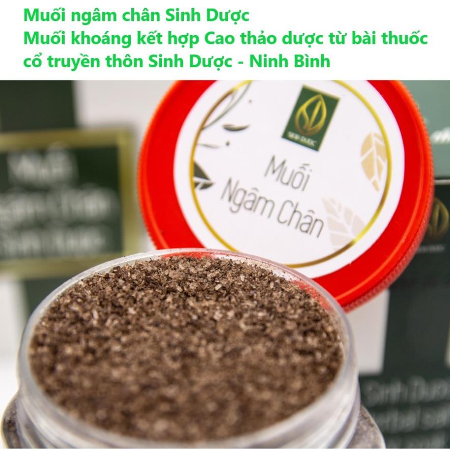 MUỐI NGÂM CHÂN SINH DƯỢC 550gr - Giảm đau nhức cơ xương khớp,  giúp hết chứng mất ngủ hiệu quả - giadunggiare.vn