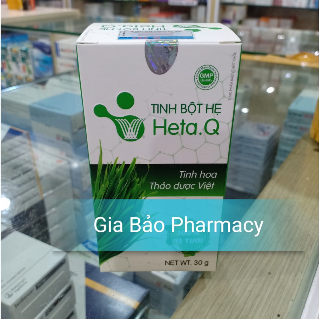 TINH BỘT HẸ HETA Q giúp bé hết táo bón ( có tem xác thực sản phẩm)