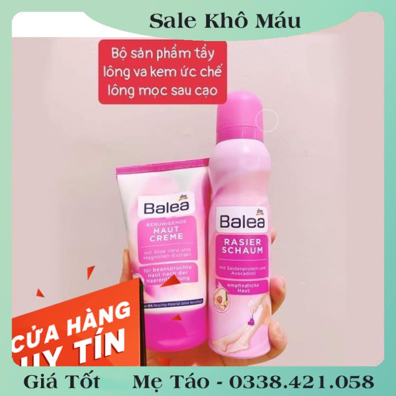 [auth] Kem dưỡng da sau cạo wax lông Balea Đức, ức chế lông mọc chậm sau tẩy [Hot]