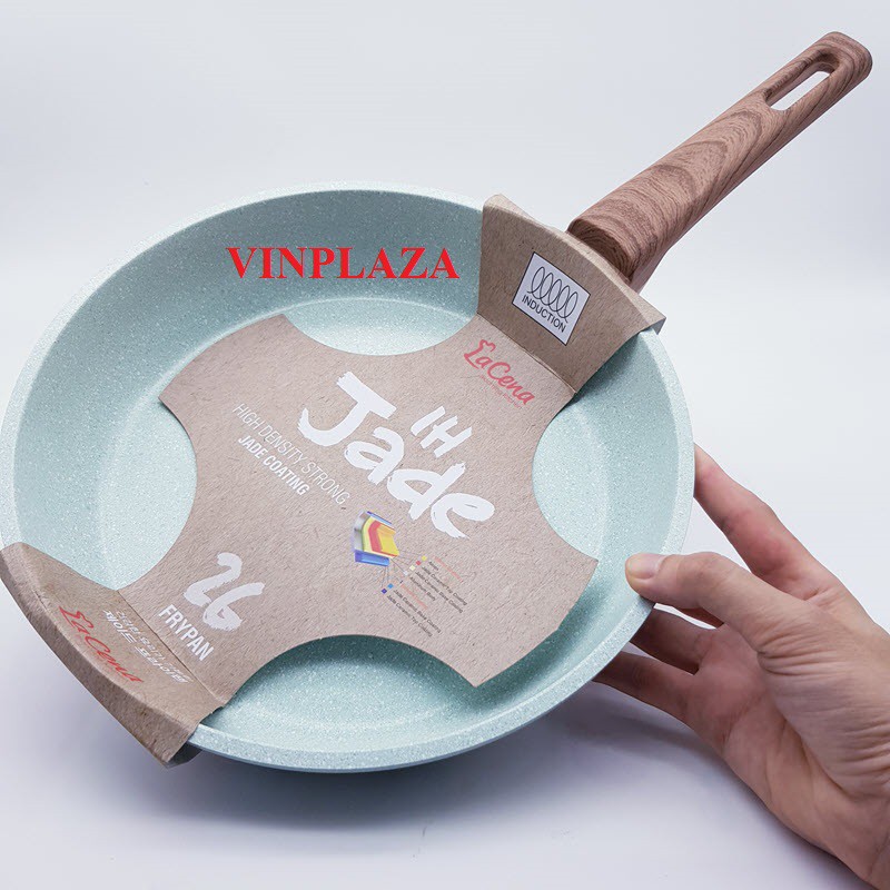 Chảo nhôm chống dính xanh đá Lacena size 20cm - SH22492