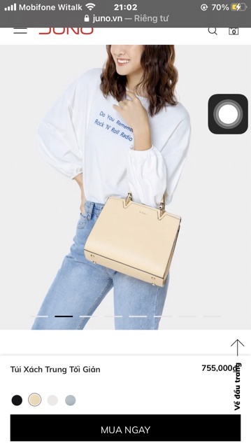 Túi Juno da cực mền giảm giá còn 650 giá gốc 755000₫