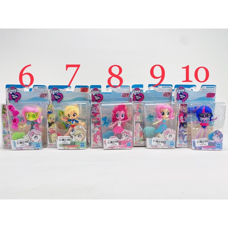 ⚡️𝐇𝐎𝐓⚡️ Bộ Đồ Chơi My Little Pony Và Phụ Kiện Các Mẫu Mới Nhất 2021 - Pony Người ( HASBRO )