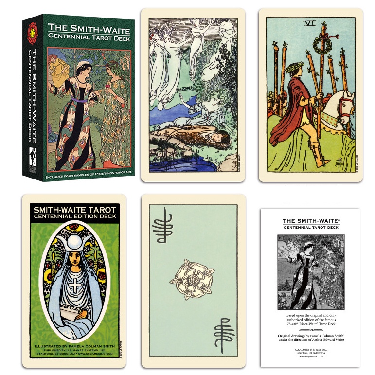 {KÈM QUÀ TẶNG} Bộ Bài Tarot Bói Smith Waite Tarot Cao Cấp