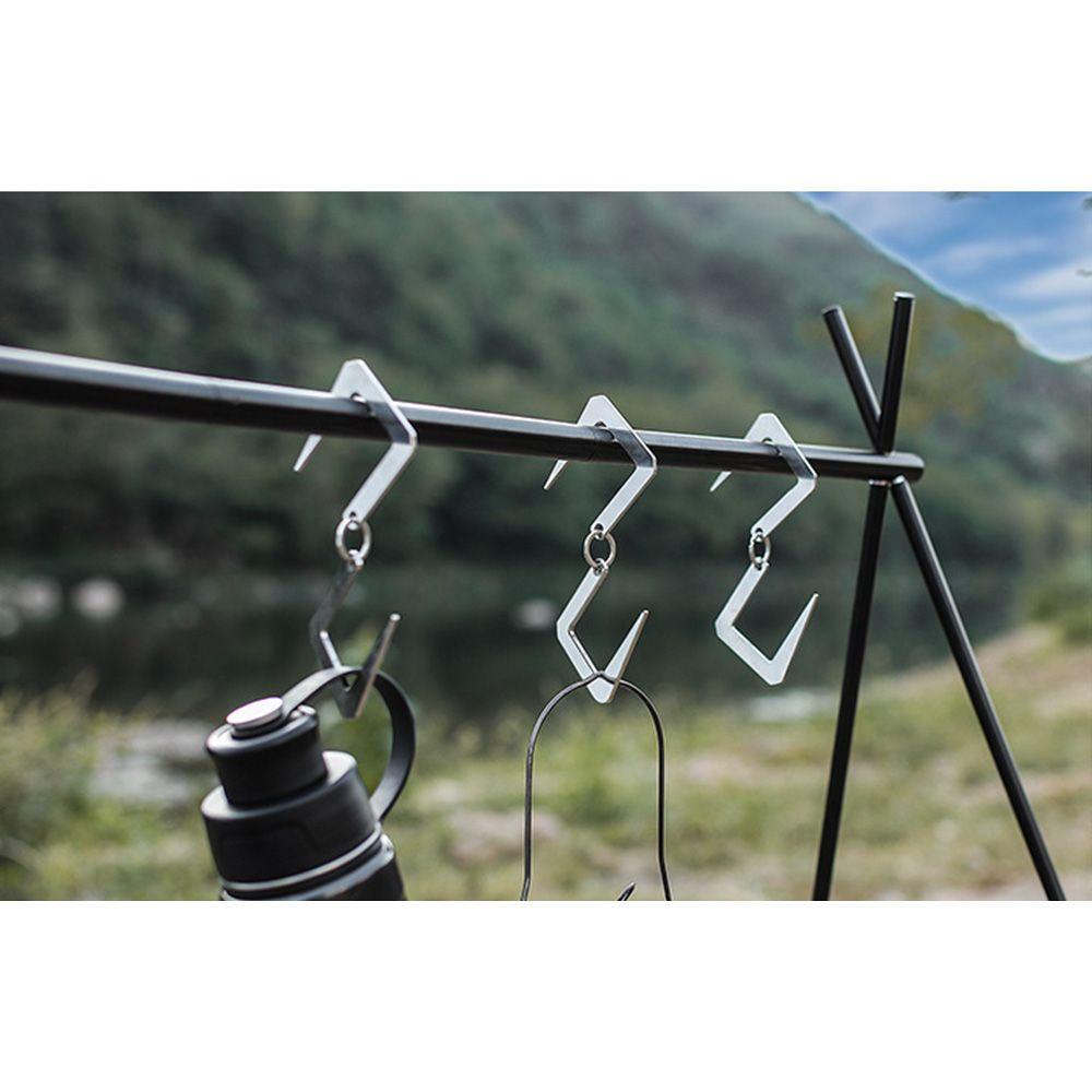 Móc Treo Đồ Hình Chữ S Bằng Thép Không Gỉ Tiện Dụng