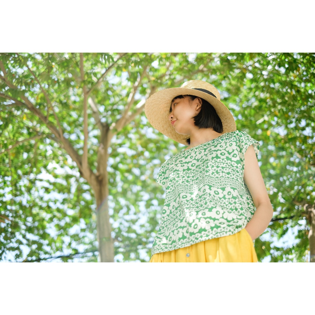 Tenratvui - Áo Little Buttons