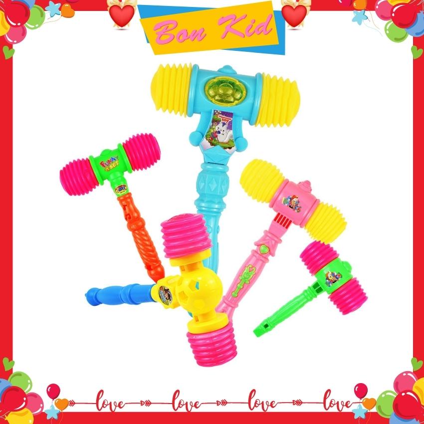 Đồ Chơi Búa Nhựa Đập Thổi Sáo Được Cho Bé - Đồ Chơi Búa Đập Chít Chít Vui Nhộn