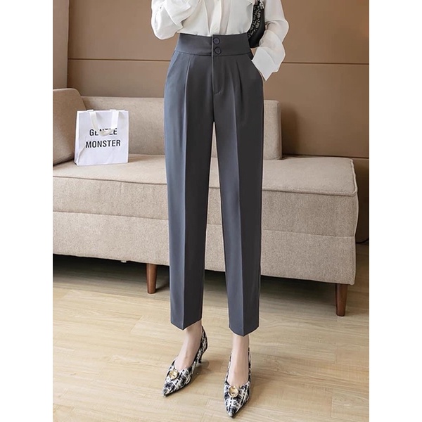 Quần baggy 2 khuy cạp cao - Mã 830 | BigBuy360 - bigbuy360.vn