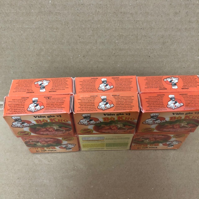 [12 Hộp x75g][Bò Kho] Lốc Gia Vị Chà Và Nosafood