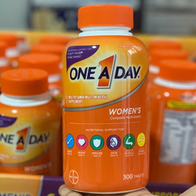 Viên Uống One A Day Women's. Lọ 300 viên